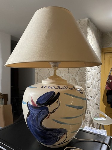 Belle lampe ceramique - belle,