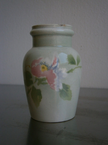 Pot moutarde fleurs - pot,