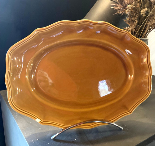 Grand plat ovale faïence - grand,